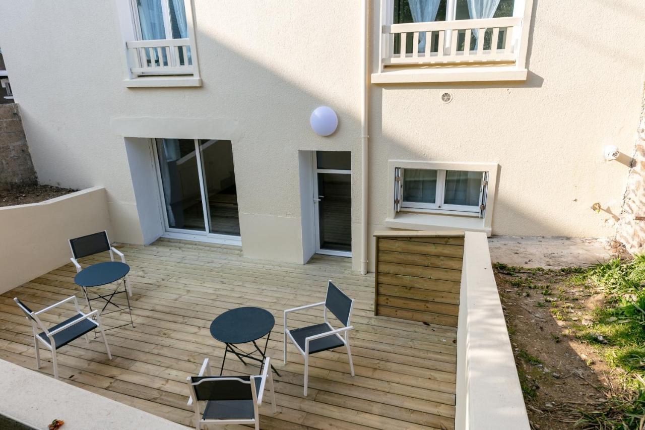Le Belem: Spacious Room with Shared Living and Terrace Brest Exterior photo